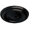 Ekena Millwork Maria Ceiling Medallion (Fits Canopies up to 1 3/4"), Hand-Painted Jet Black, 9 5/8"OD x 1 1/8"P CM09MABLF - alternate 4